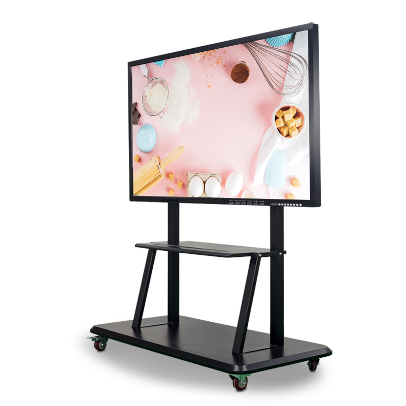 65 İnç Çoklu Dokunmatik LCD Televizyon Öğretim İnteraktif Düz Panel