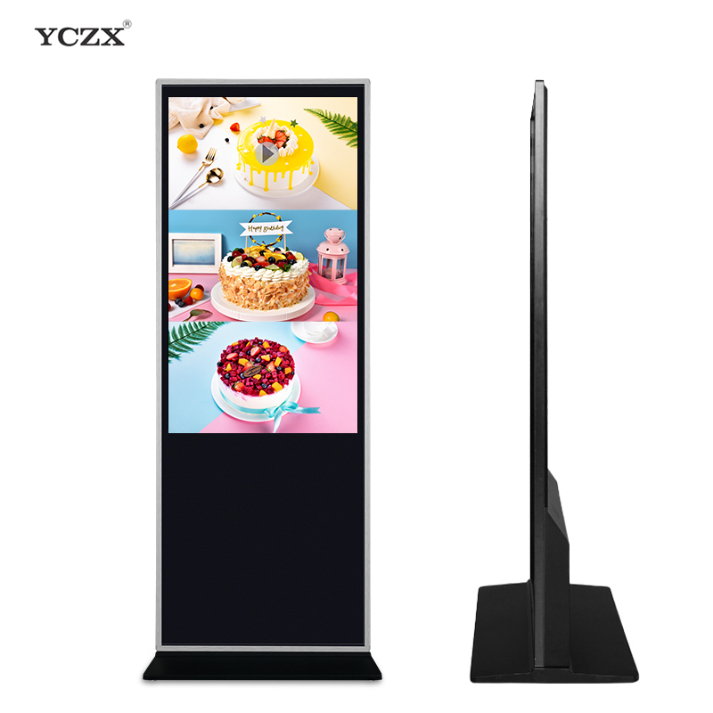 55 inç Dokunmatik Ekran Duvara Monte LCD Panel Reklam Oynatıcı 