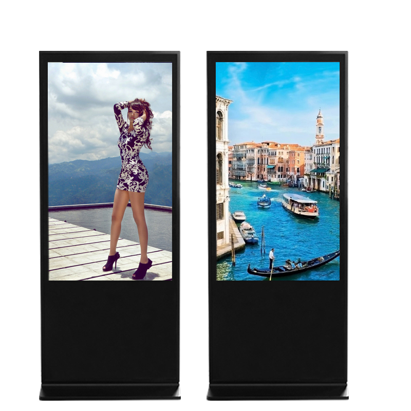 Ticari Duvara Monte Reklam Ekranı Dikey Dokunmatik Ekran